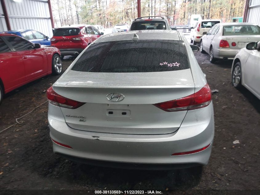 2017 HYUNDAI ELANTRA SE - 5NPD74LF2HH160190
