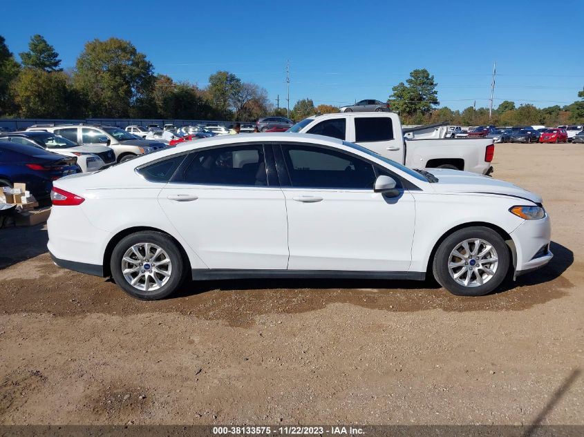 2015 FORD FUSION S - 3FA6P0G76FR166966