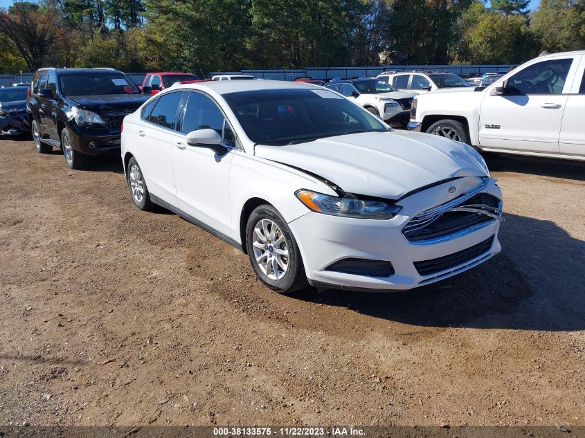 2015 FORD FUSION S - 3FA6P0G76FR166966