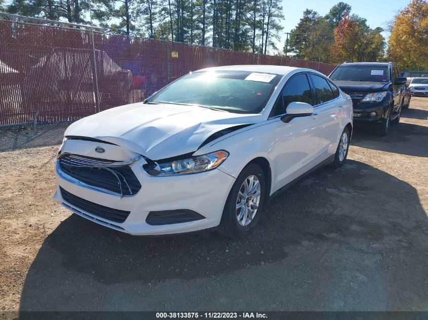 2015 FORD FUSION S - 3FA6P0G76FR166966