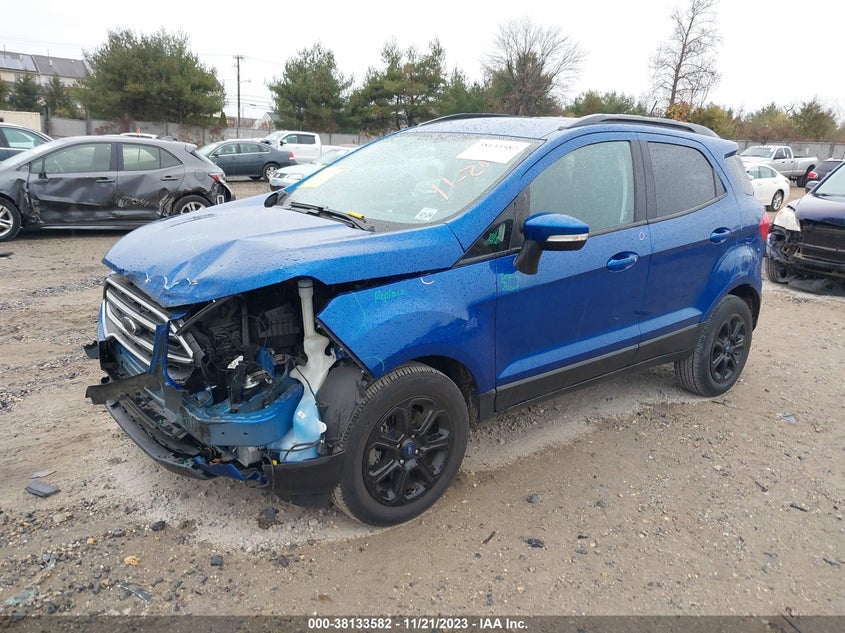 VIN MAJ3S2GE6KC275013 2019 FORD ECOSPORT SE