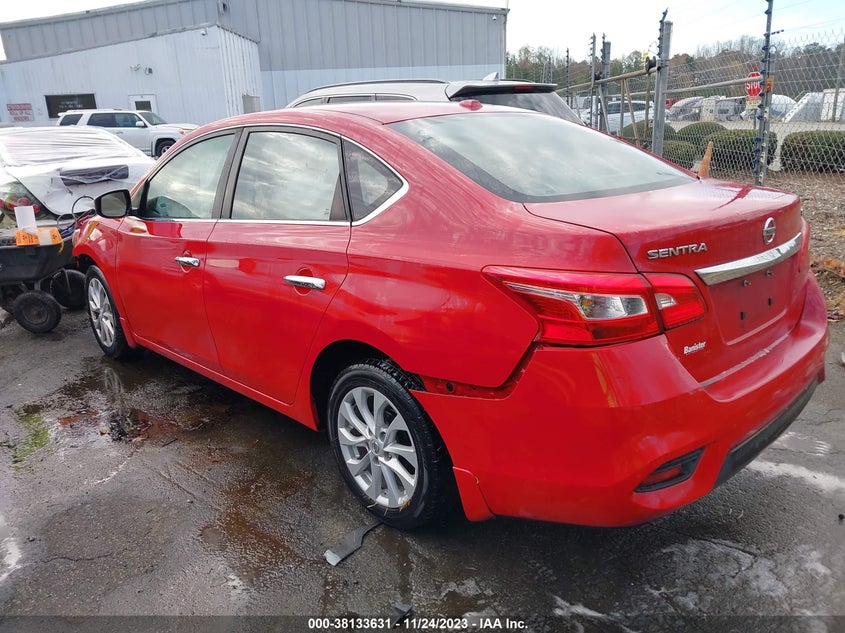 VIN 3N1AB7AP2JL617376 2018 NISSAN SENTRA S/SV/SR/SL