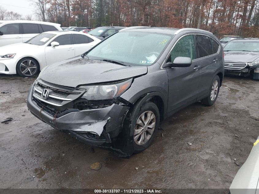 2013 HONDA CR-V EX-L - 2HKRM4H70DH680401