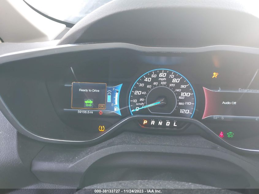 2013 FORD C-MAX HYBRID SEL - 1FADP5BU5DL554333