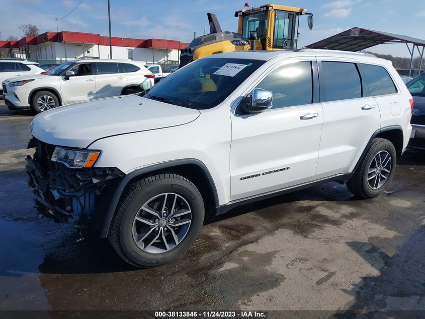 VIN 1C4RJFBGXHC754261 2017 JEEP GRAND CHEROKEE LIMITED 4X4