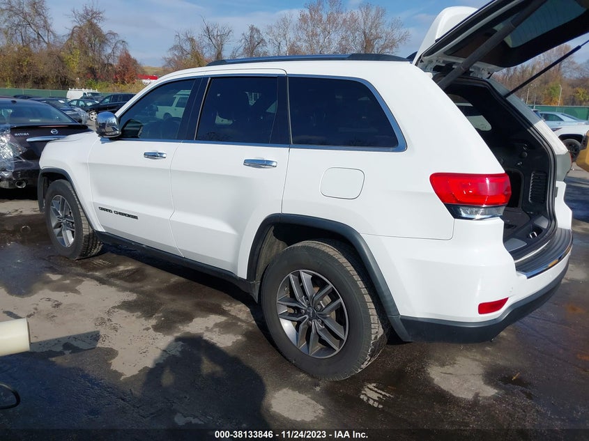 VIN 1C4RJFBGXHC754261 2017 JEEP GRAND CHEROKEE LIMITED 4X4