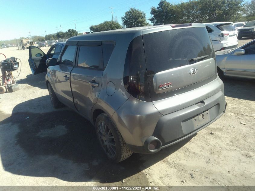 2015 KIA SOUL BASE - KNDJN2A23F7216801