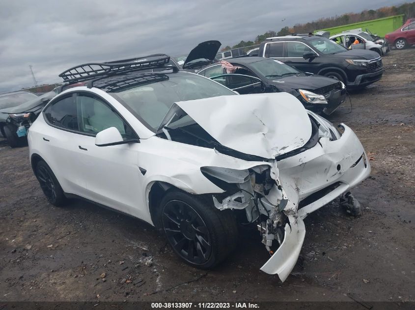 7SAYGAEE8NF413434 TESLA MODEL Y LONG RANGE DUAL MOTOR 2022