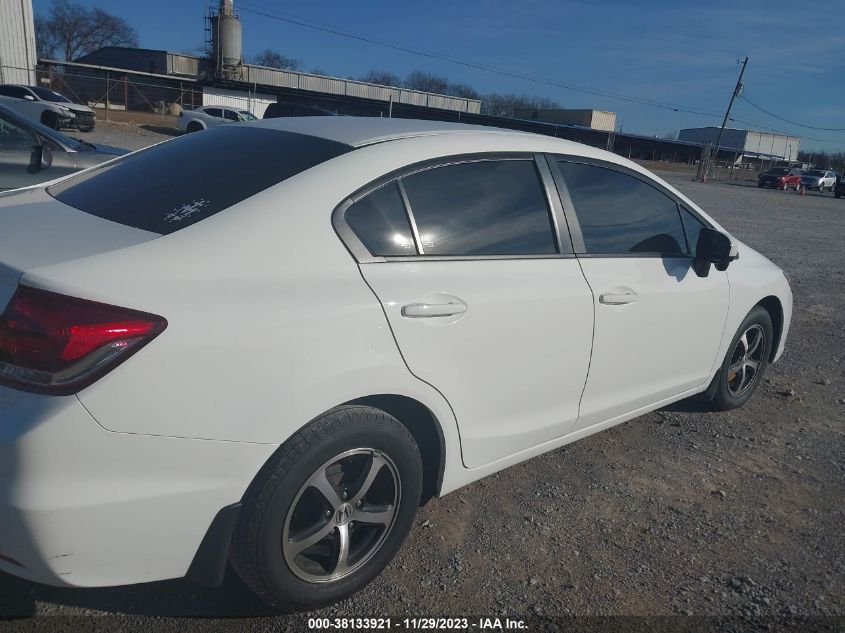 2015 HONDA CIVIC SE - 19XFB2F71FE114626