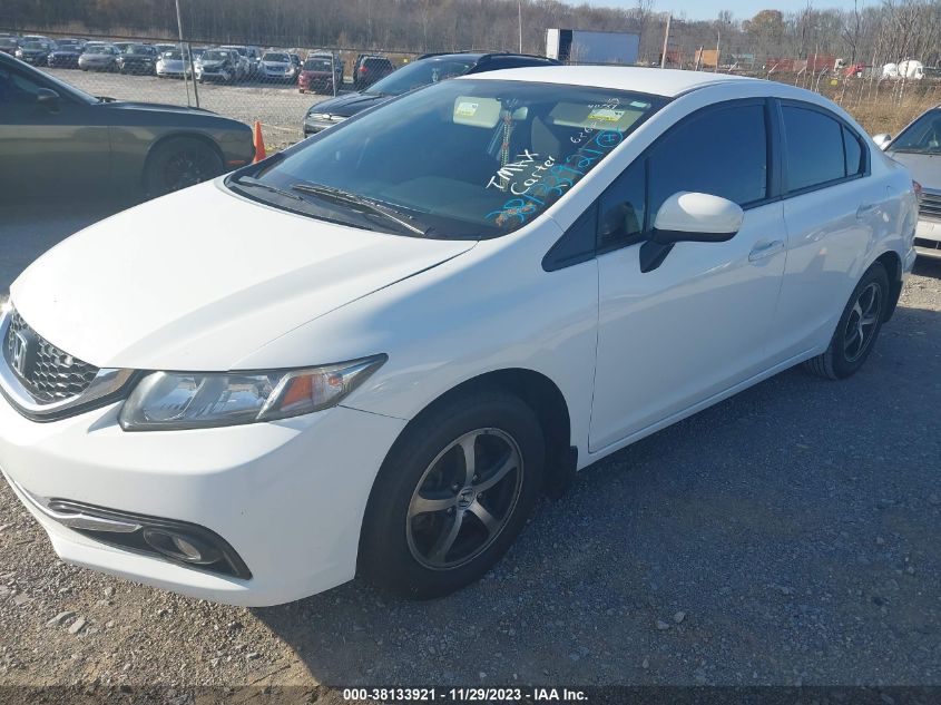 2015 HONDA CIVIC SE - 19XFB2F71FE114626