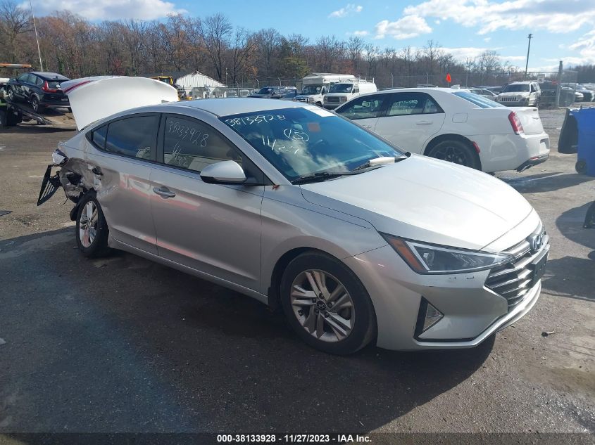 2019 HYUNDAI ELANTRA SEL/VALUE/LIMITED - 5NPD84LFXKH454277