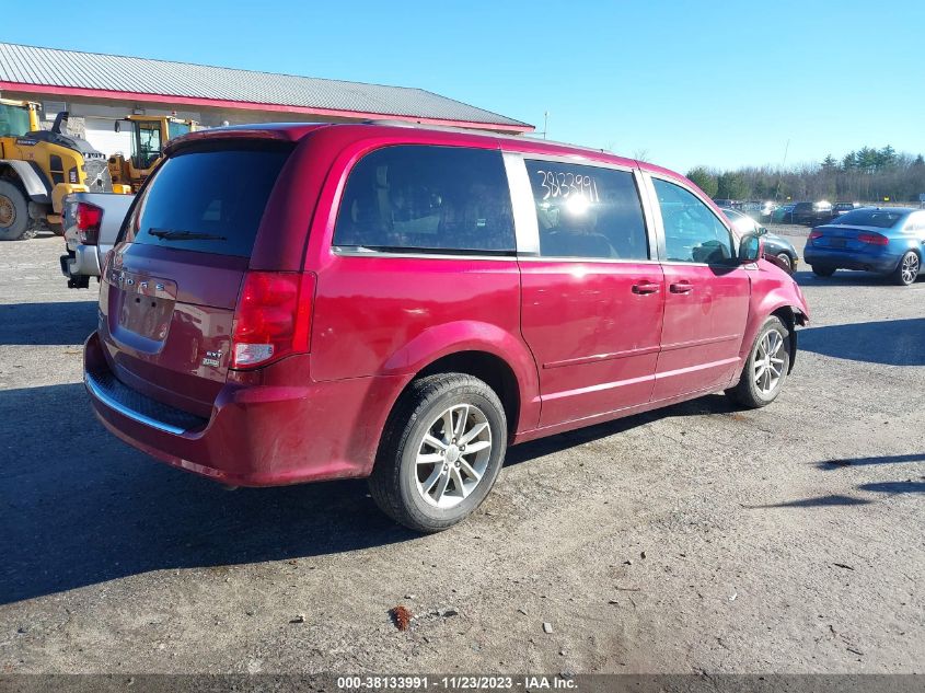 2014 DODGE GRAND CARAVAN SXT - 2C4RDGCG6ER289072