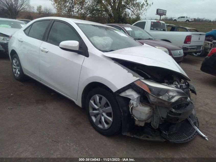 2015 TOYOTA COROLLA LE - 5YFBURHEXFP327909