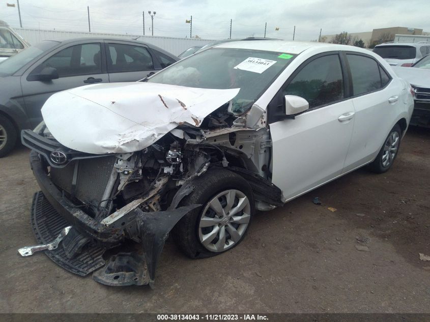 2015 TOYOTA COROLLA LE - 5YFBURHEXFP327909