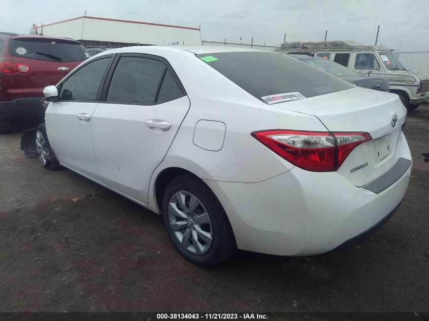 2015 TOYOTA COROLLA LE - 5YFBURHEXFP327909