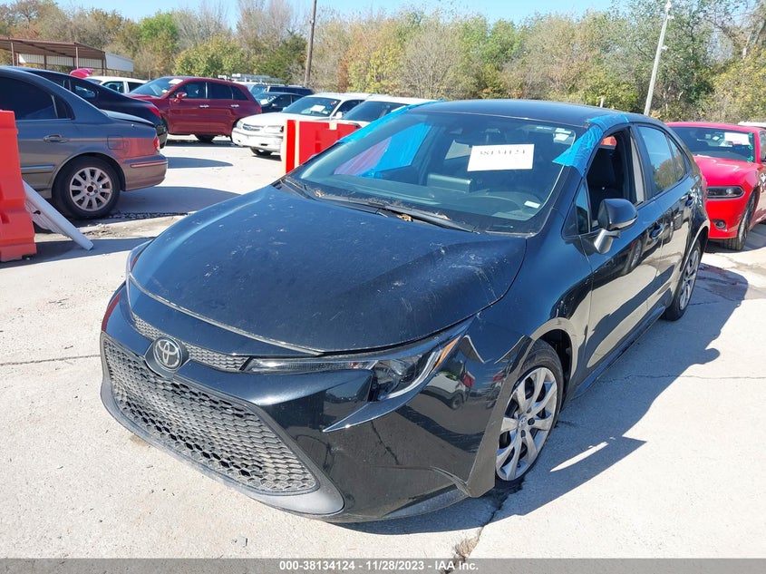 VIN 5YFEPMAEXNP380447 2022 TOYOTA COROLLA LE