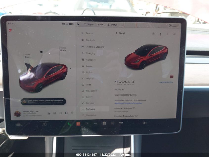 2018 TESLA MODEL 3 LONG RANGE/MID RANGE - 5YJ3E1EA1JF047515