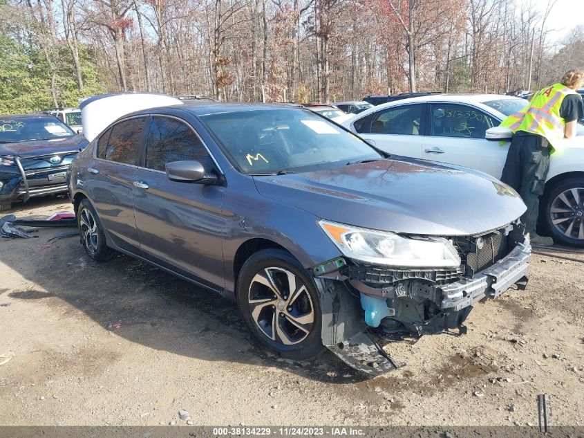 2016 HONDA ACCORD LX - 1HGCR2F38GA043765