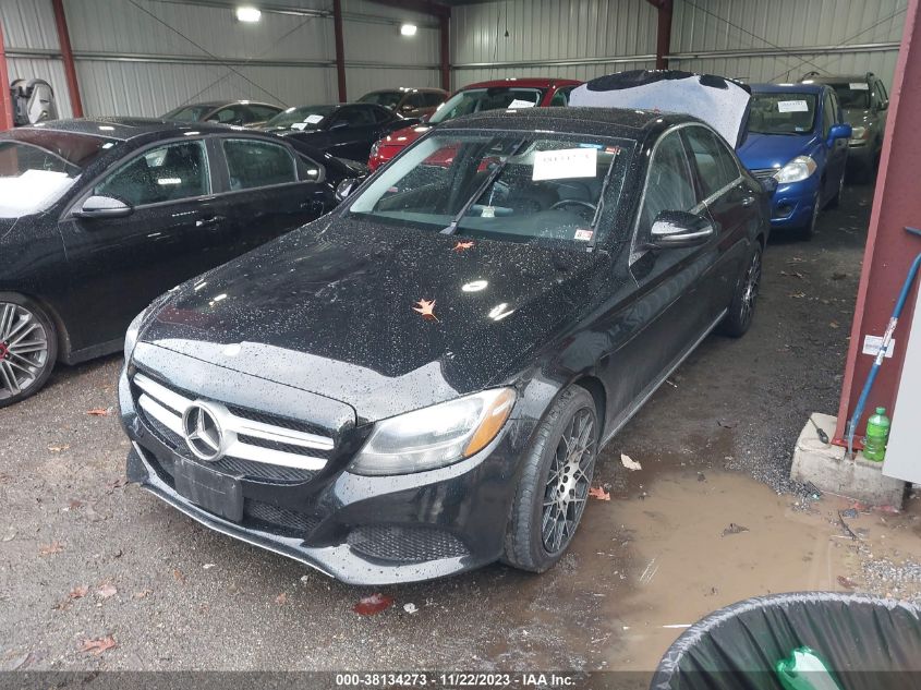 2016 MERCEDES-BENZ C 300 SPORT/LUXURY/ - 55SWF4JB2GU152579