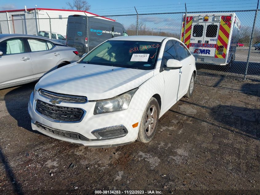 2015 CHEVROLET CRUZE 1LT AUTO - 1G1PC5SBXF7261887