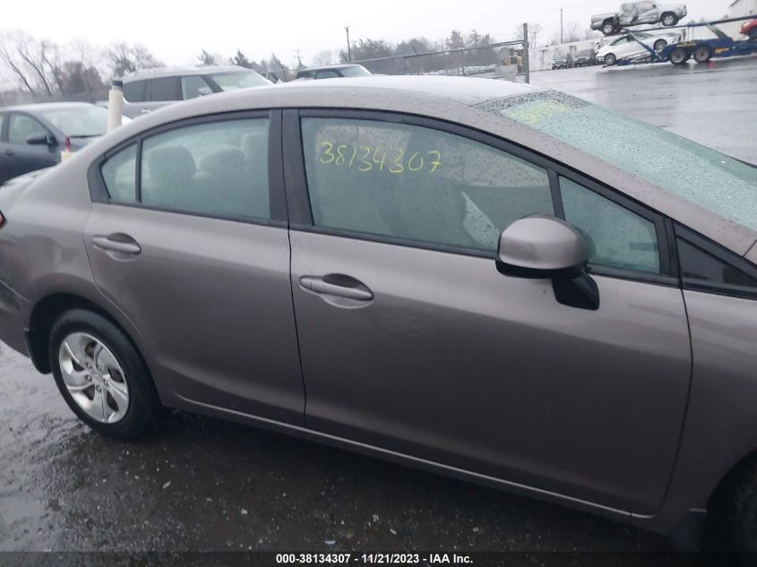 2013 HONDA CIVIC LX - 2HGFB2F57DH568915