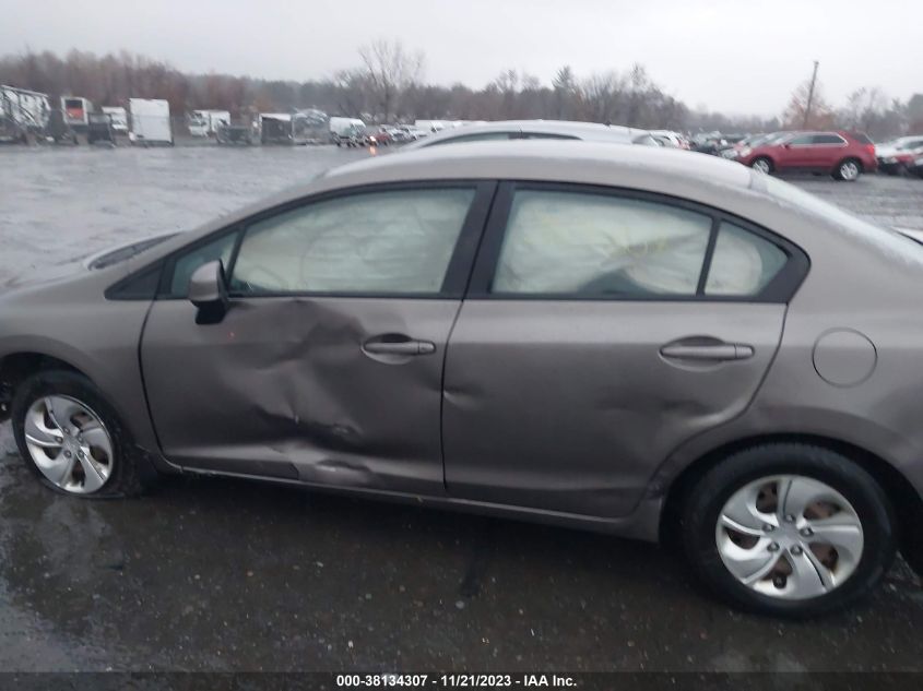2013 HONDA CIVIC LX - 2HGFB2F57DH568915