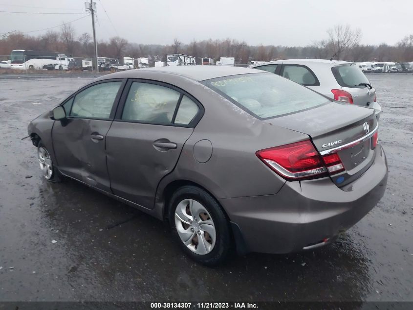 2013 HONDA CIVIC LX - 2HGFB2F57DH568915
