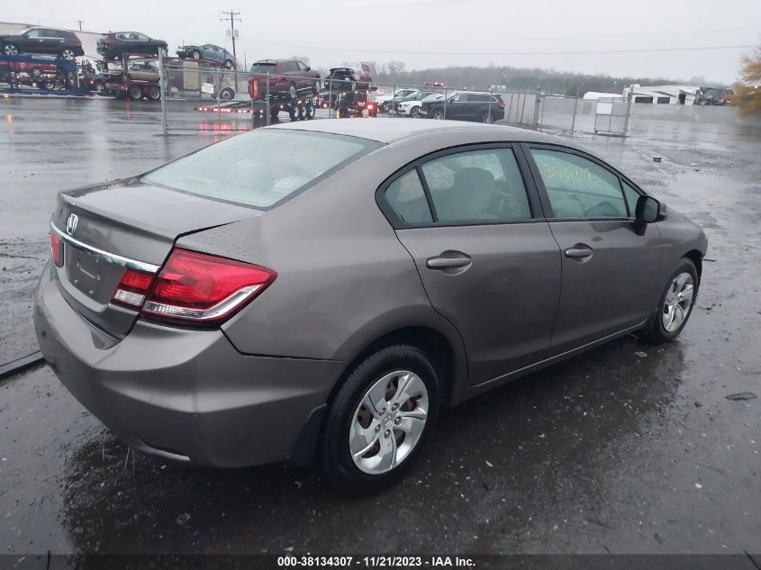 2013 HONDA CIVIC LX - 2HGFB2F57DH568915