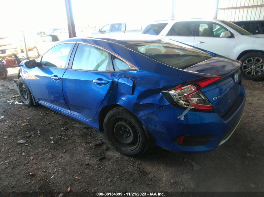 2019 HONDA CIVIC LX - 19XFC2F63KE040401