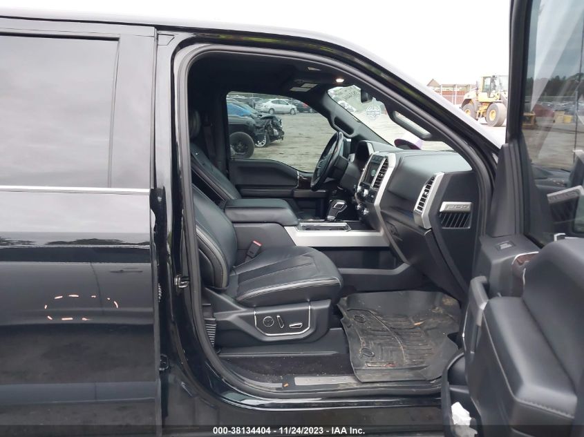 2017 FORD F-150 PLATINUM - 1FTEW1EG0HFA66508
