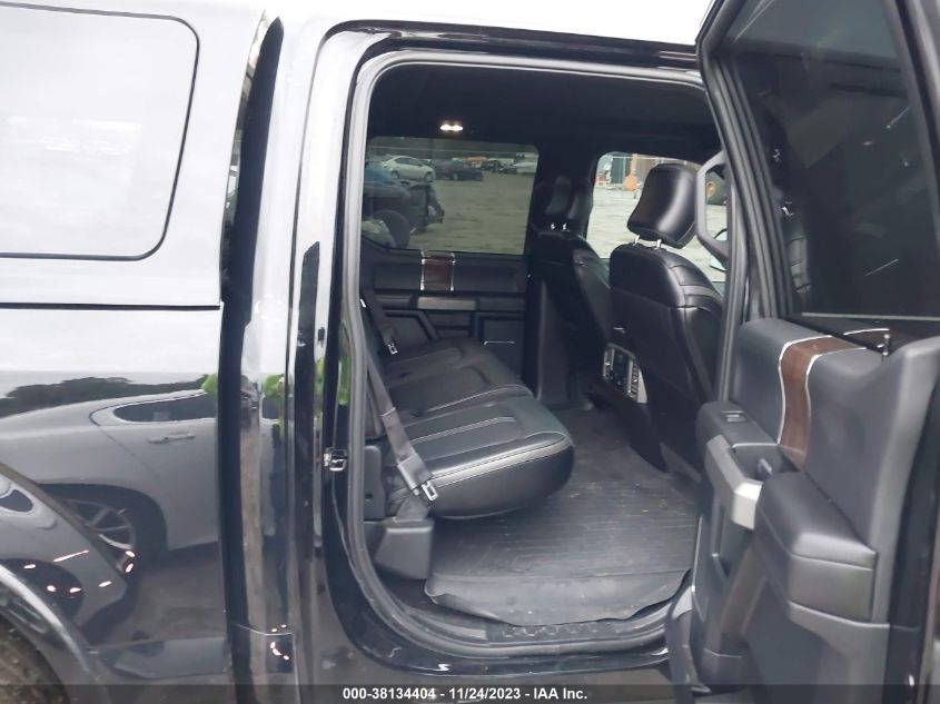 2017 FORD F-150 PLATINUM - 1FTEW1EG0HFA66508