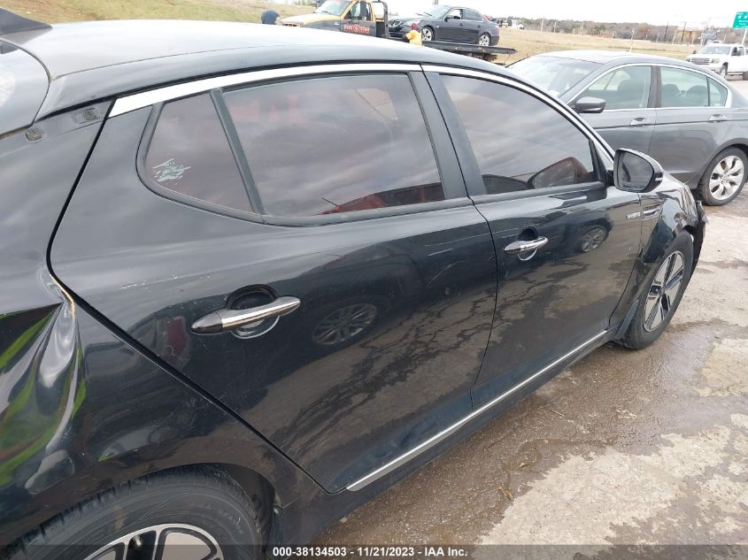 2013 KIA OPTIMA HYBRID LX - KNAGM4AD7D5054817