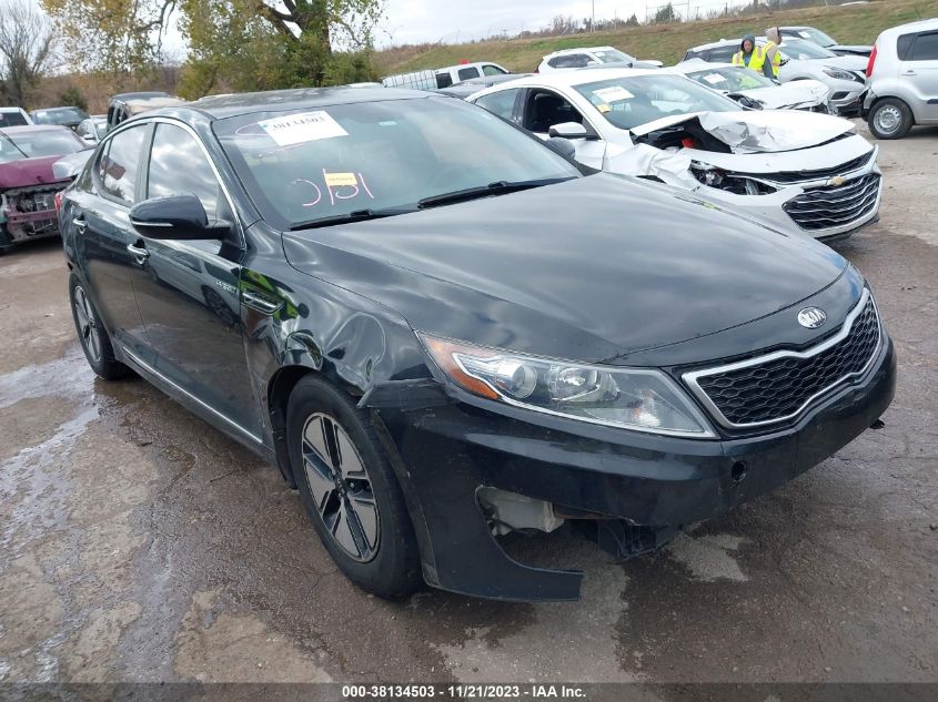 2013 KIA OPTIMA HYBRID LX - KNAGM4AD7D5054817