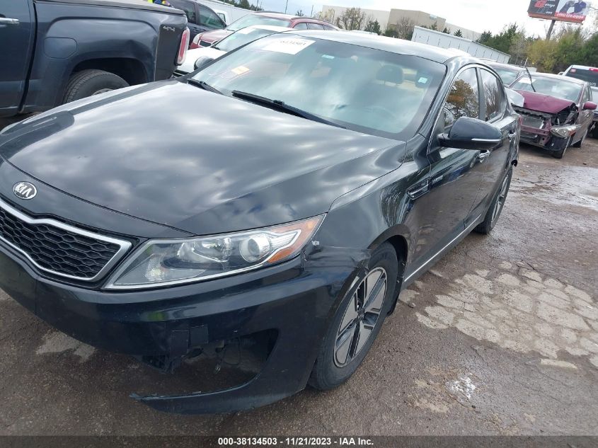 2013 KIA OPTIMA HYBRID LX - KNAGM4AD7D5054817