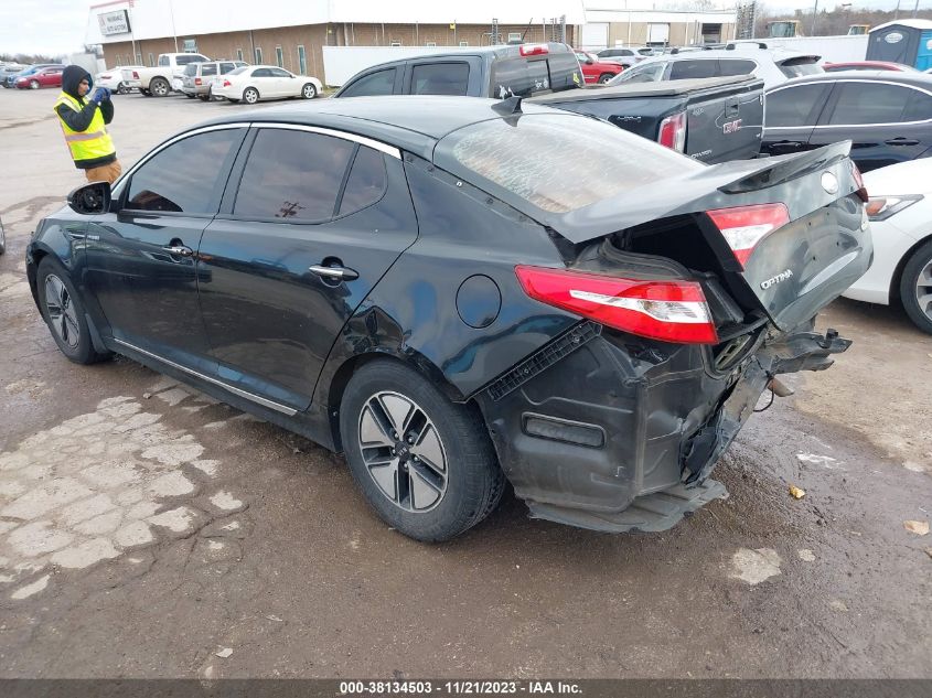 2013 KIA OPTIMA HYBRID LX - KNAGM4AD7D5054817
