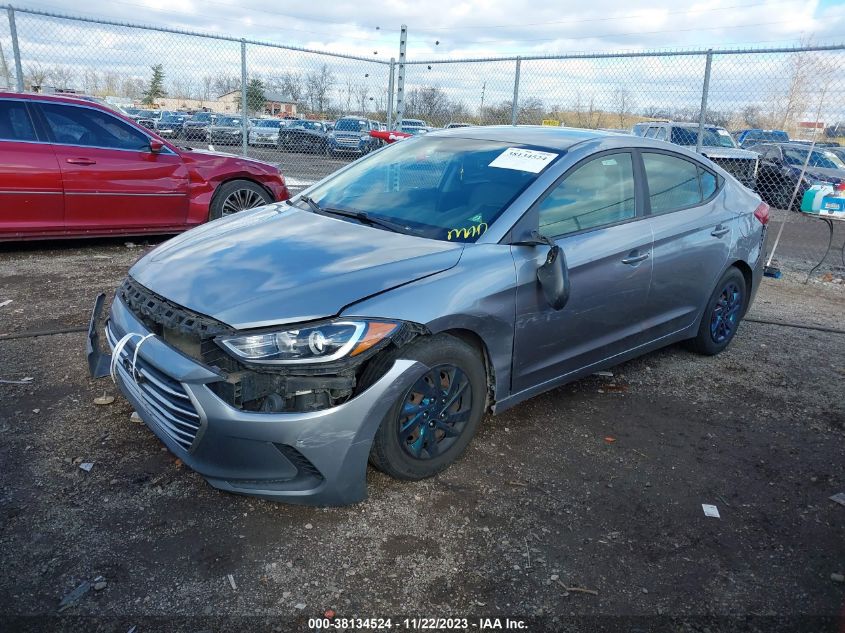 2017 HYUNDAI ELANTRA SE - 5NPD74LF5HH082293