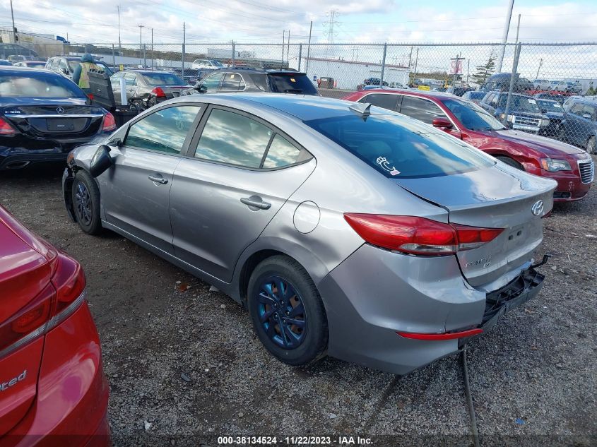 2017 HYUNDAI ELANTRA SE - 5NPD74LF5HH082293