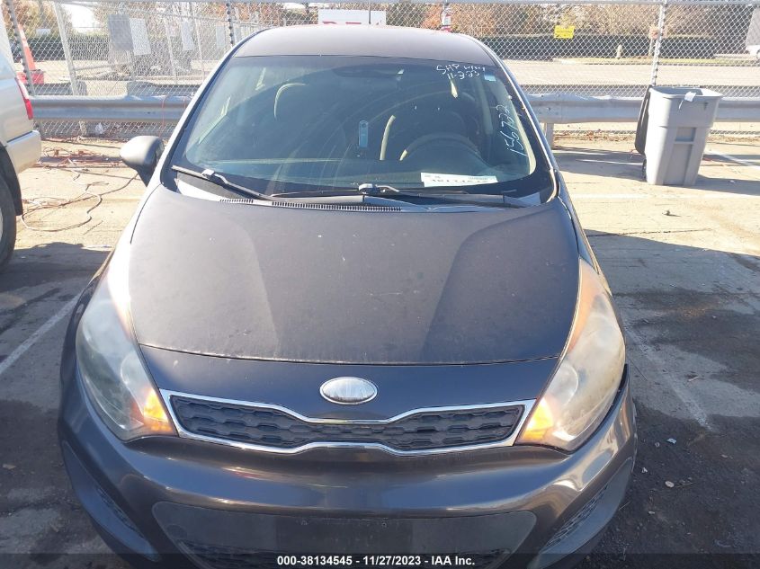 2013 KIA RIO EX - KNADN5A33D6156722