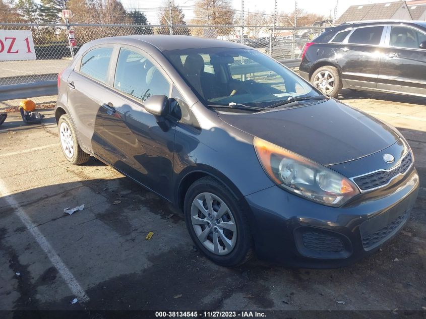 2013 KIA RIO EX - KNADN5A33D6156722