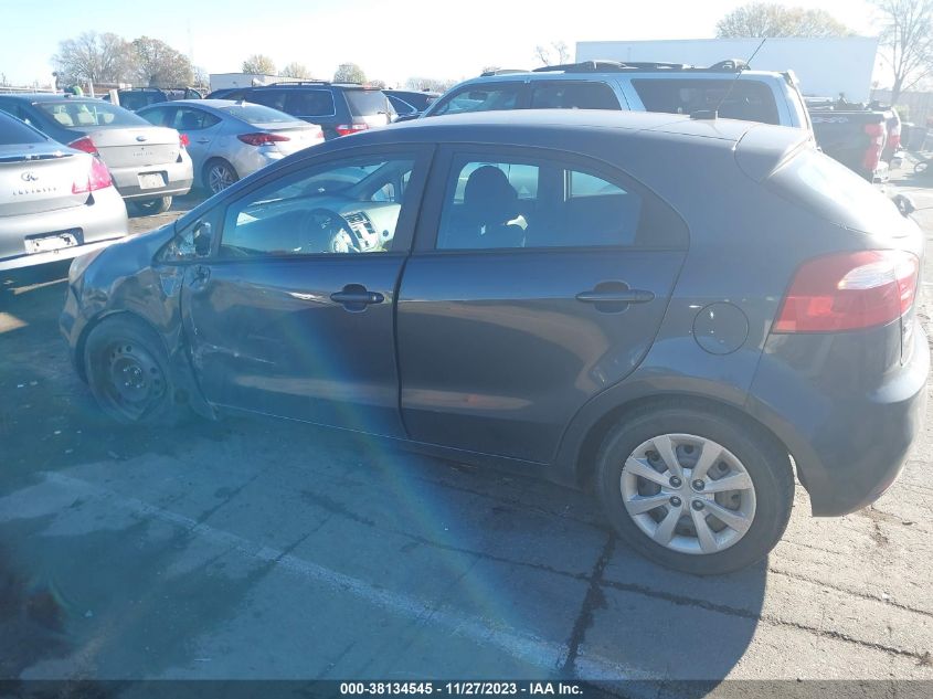 2013 KIA RIO EX - KNADN5A33D6156722
