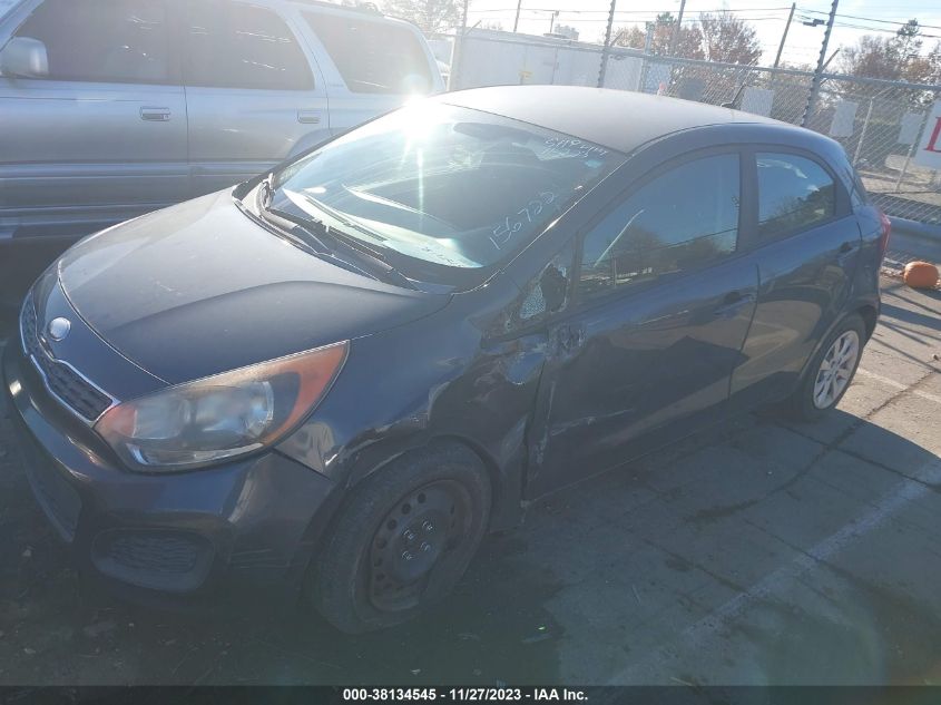 2013 KIA RIO EX - KNADN5A33D6156722