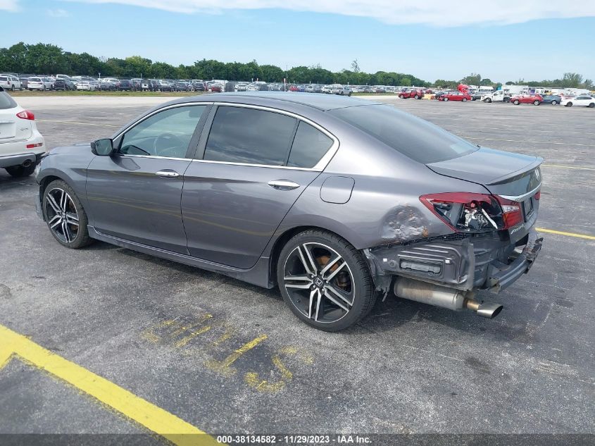 2017 HONDA ACCORD SPORT - 1HGCR2F59HA034690