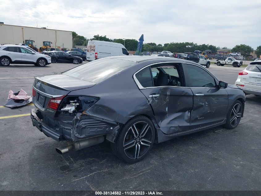 2017 HONDA ACCORD SPORT - 1HGCR2F59HA034690