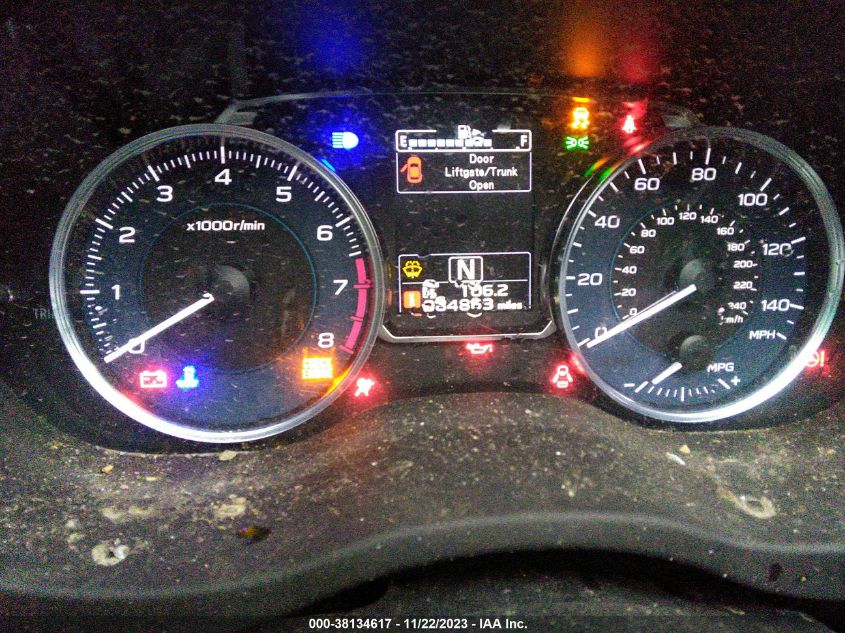 2016 SUBARU CROSSTREK 2.0I LIMITED - JF2GPAKC2GH335197