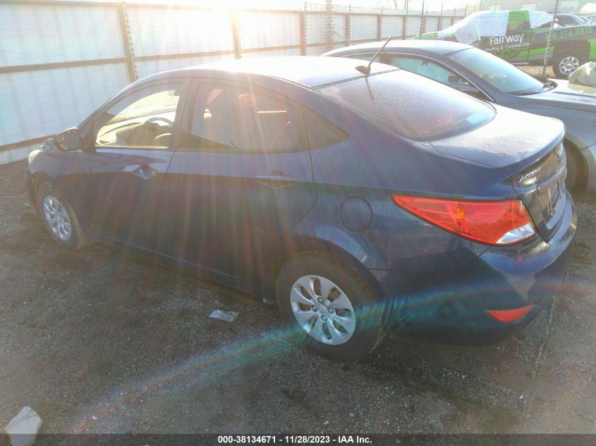 2015 HYUNDAI ACCENT - KMHCP4AE3FU799288