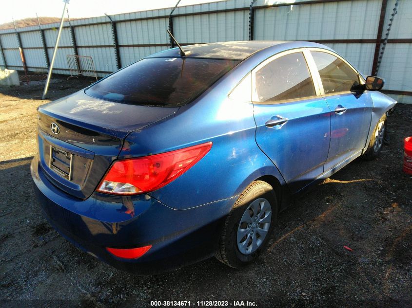 2015 HYUNDAI ACCENT - KMHCP4AE3FU799288
