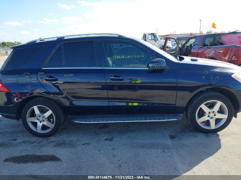 2013 MERCEDES-BENZ ML 350 4JGDA5JB1DA149993