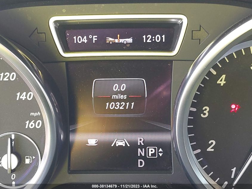 2013 MERCEDES-BENZ ML 350 4JGDA5JB1DA149993