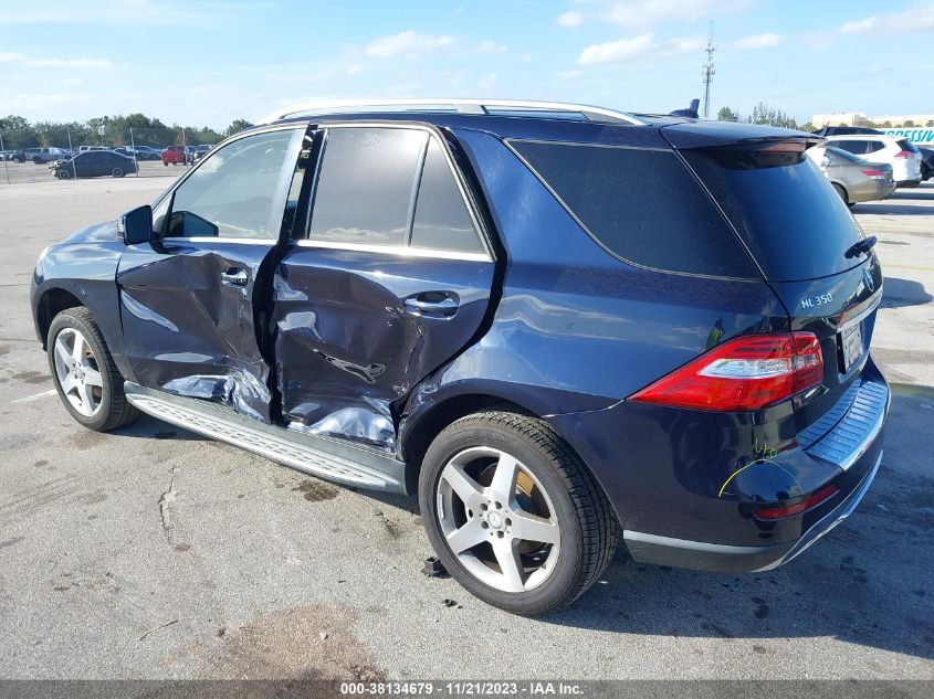 2013 MERCEDES-BENZ ML 350 4JGDA5JB1DA149993