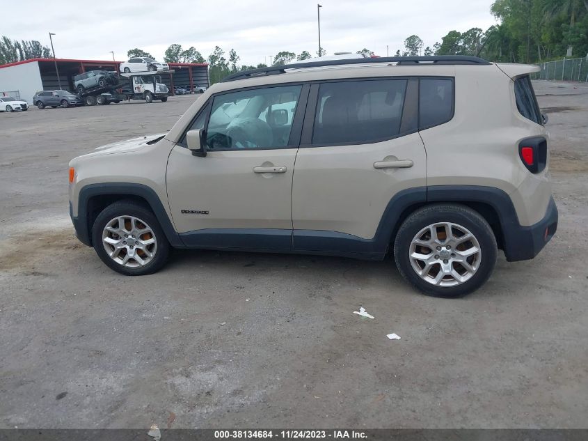 2016 JEEP RENEGADE LATITUDE - ZACCJABT0GPE01883